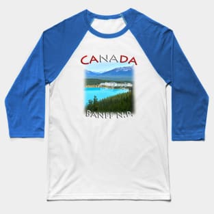 Canada - Banff National Park Baseball T-Shirt